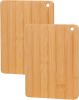 Bamboo Cutting Board Set Durable Wood Cutting Boards for Kitchen with Deep Juice Grooves Ideal Charcuterie Chopping for Meat