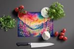 NEW Snapdragon in Color Glass Cutting Board Decorative Tempered Glass Kitchen Cutting and Serving Board Large Size Chopping Board