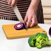 Bamboo Cutting Board Set Durable Wood Cutting Boards for Kitchen with Deep Juice Grooves Ideal Charcuterie Chopping for Meat
