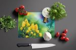 NEW Kentucky Goldenrod in Watercolor Glass Cutting Board Decorative Tempered Glass Kitchen Cutting and Serving Board Large Size Chopping Board
