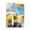 Japanese Chin in Sunflowers Apron Cooking Kitchen Server Baking Crafts Gardening for Adult Women Men, Unisex, Large, Multicolor