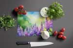 NEW Idaho Syringa in Watercolor Glass Cutting Board Decorative Tempered Glass Kitchen Cutting and Serving Board Large Size Chopping Board