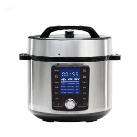 Electric Pressure Cooker, Stainless Steel Pot, Electric Pressure Multi-functional Pot, Cooking Pot (Option: 8 Quarts)